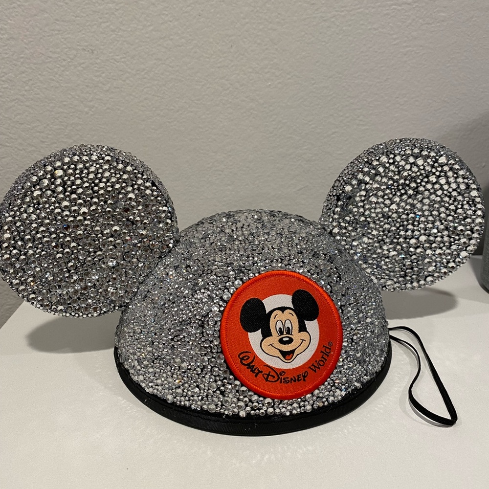 Custom Rhinestone Disney Mouse Ears - Walt Disney World